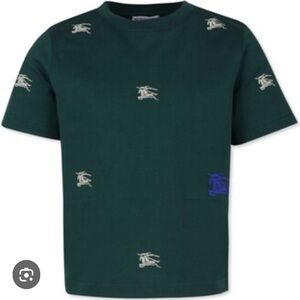 AUTHENTIC BURBERRY OUTFIT FOR BABIES IN GREEN SIZE 12months